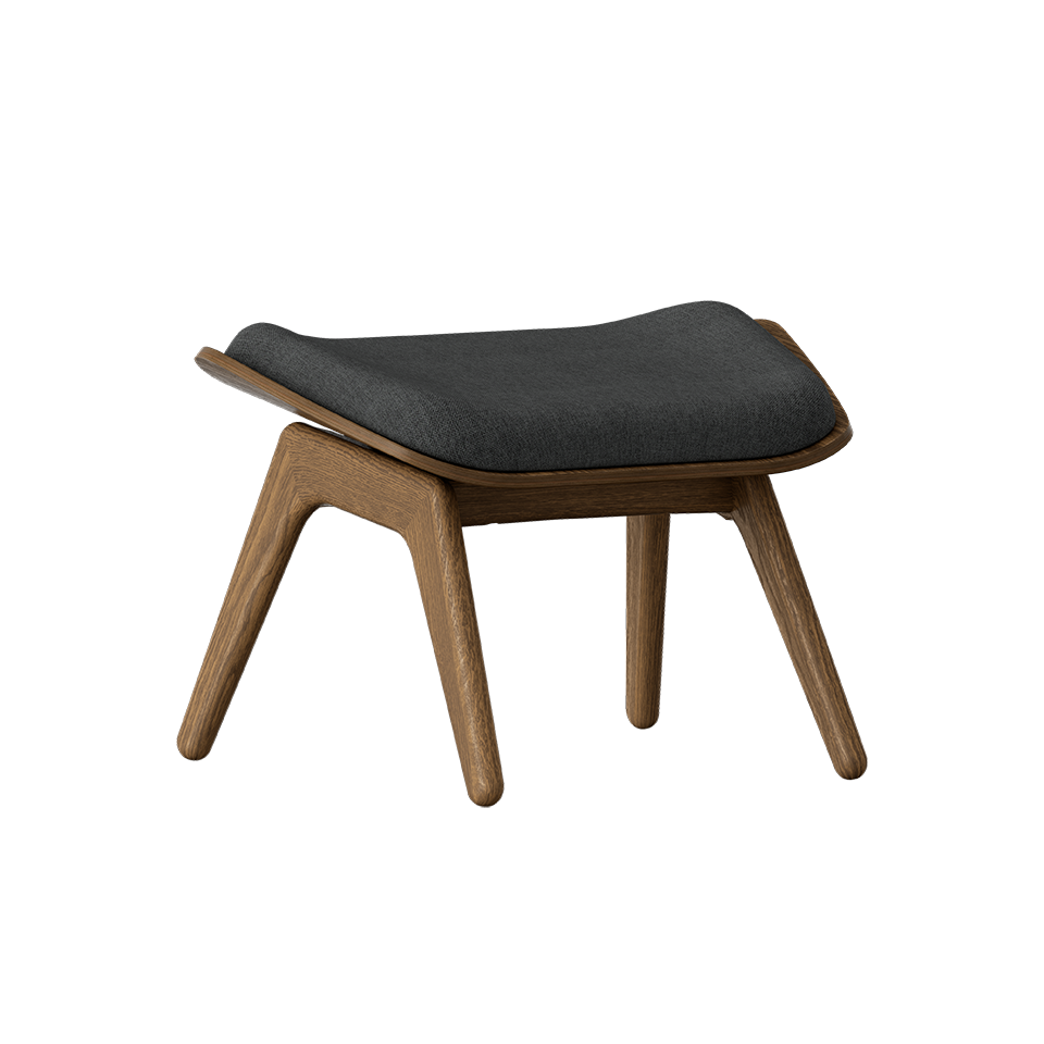 UMAGE The Reader Ottoman, Dark Oak