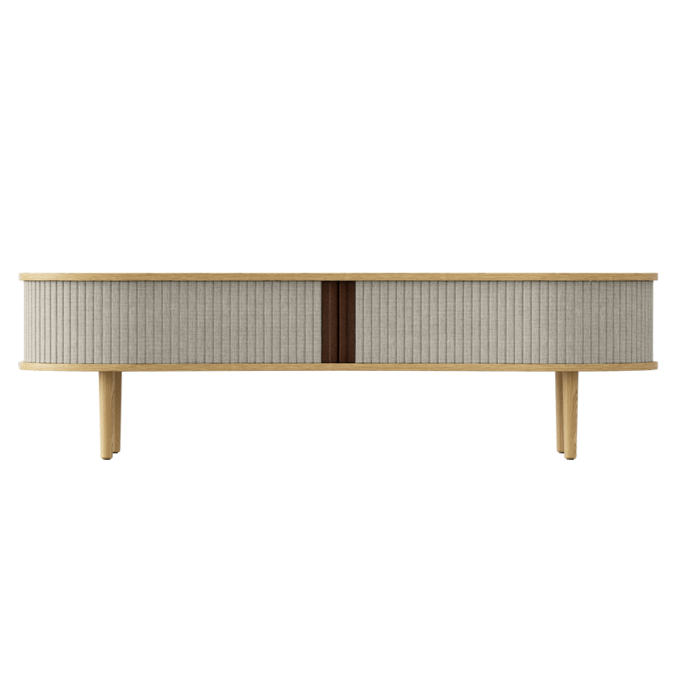 UMAGE Audacious TV bench, Oak