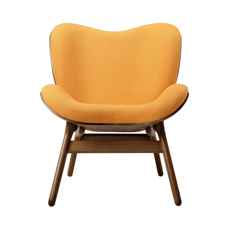 UMAGE A Conversation Piece Lounge Chair, Low, Dark Oak