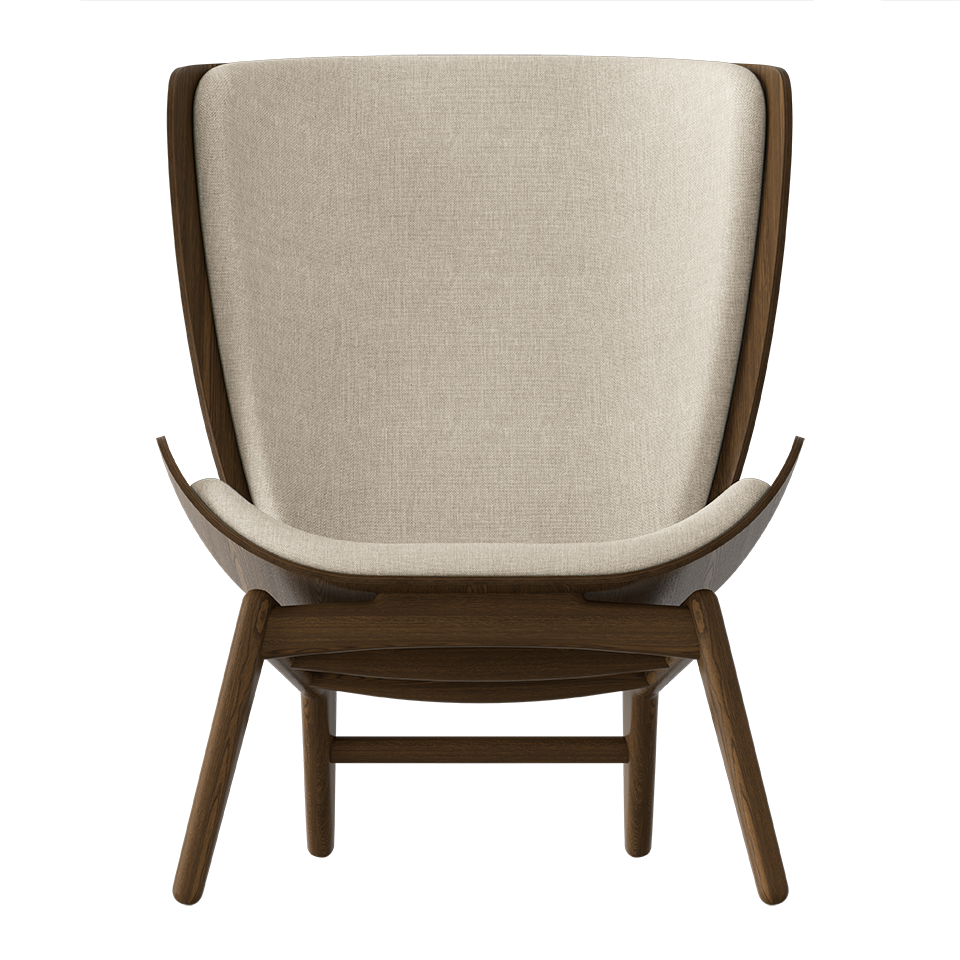 UMAGE The Reader Wing Chair, Dark Oak