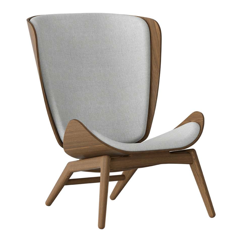 UMAGE The Reader Wing Chair, Dark Oak