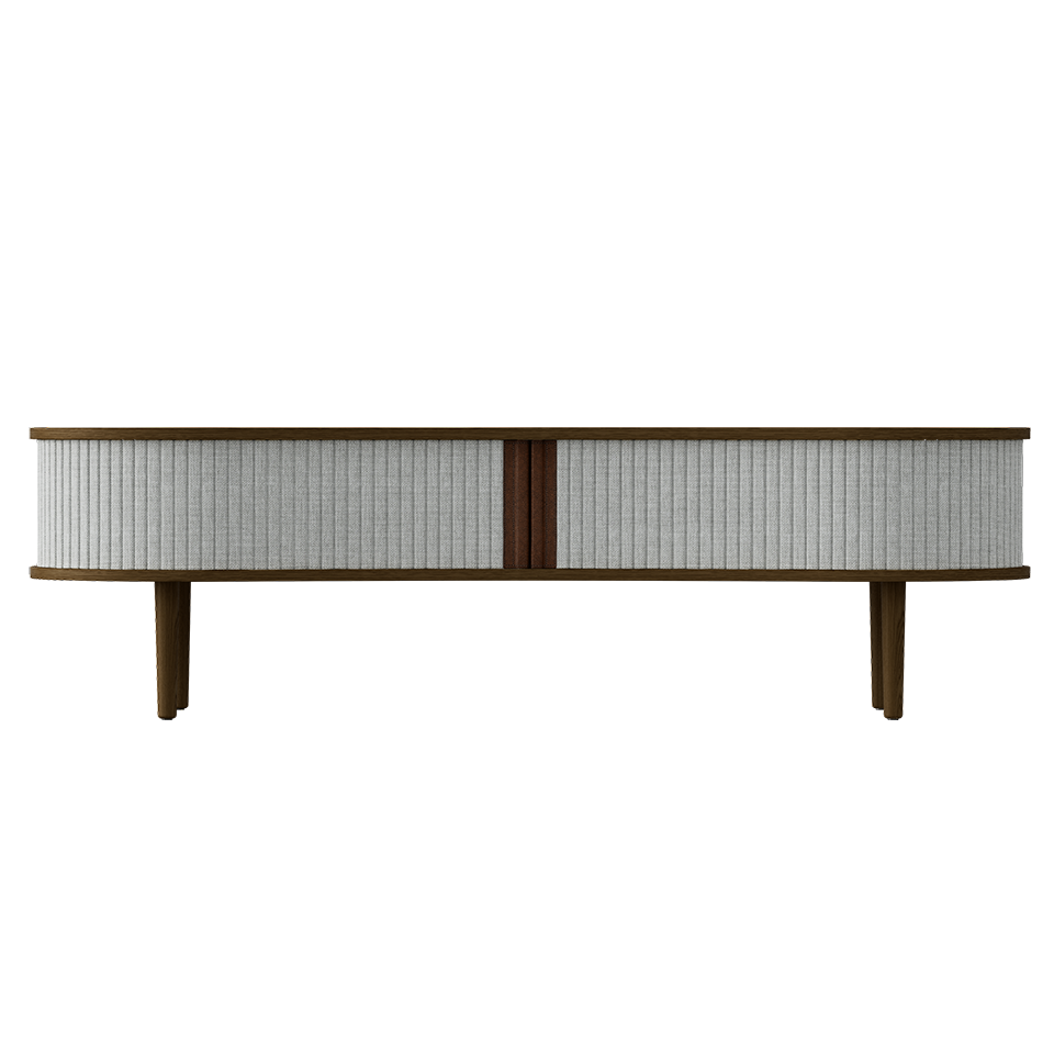 UMAGE Audacious TV bench, Dark Oak