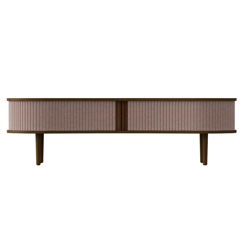 UMAGE Audacious TV bench, Dark Oak