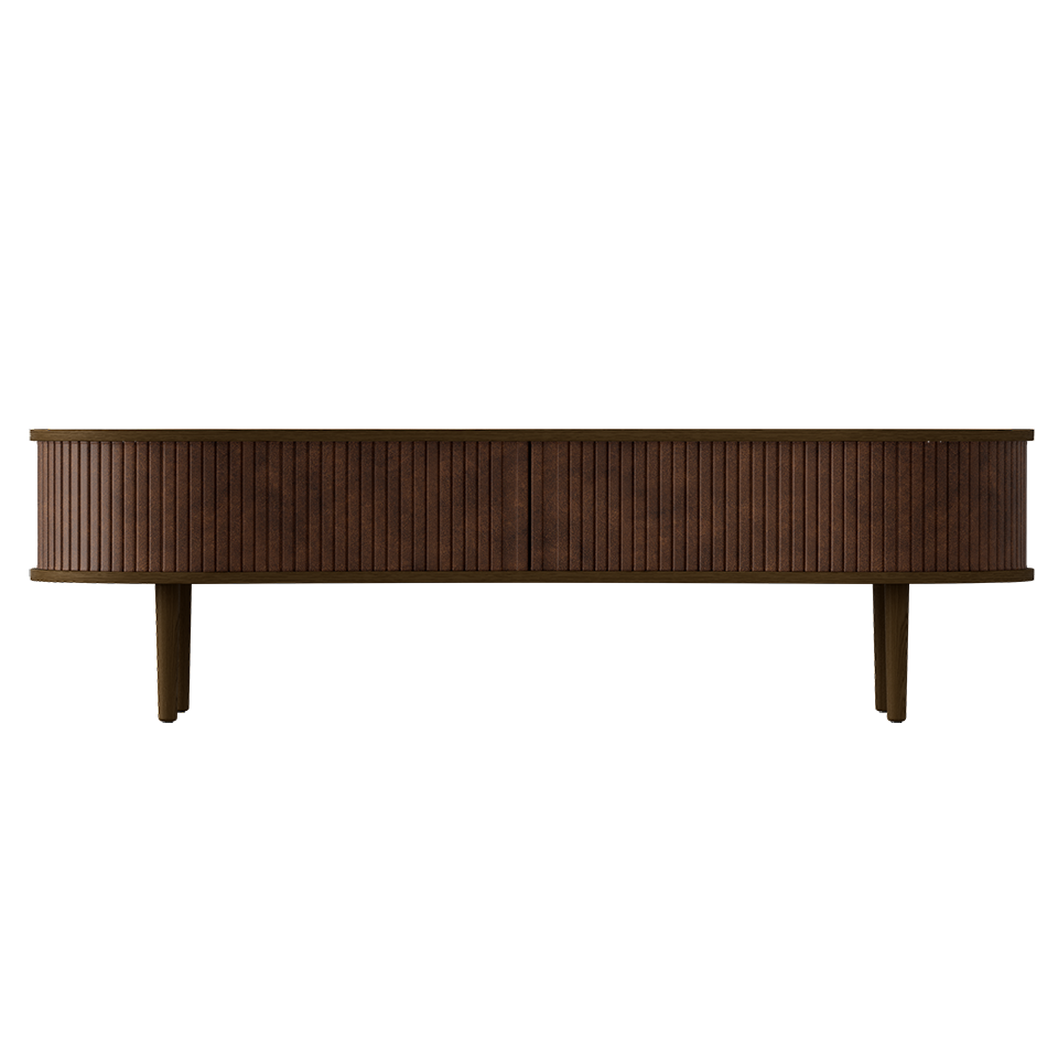 UMAGE Audacious TV bench, Dark Oak
