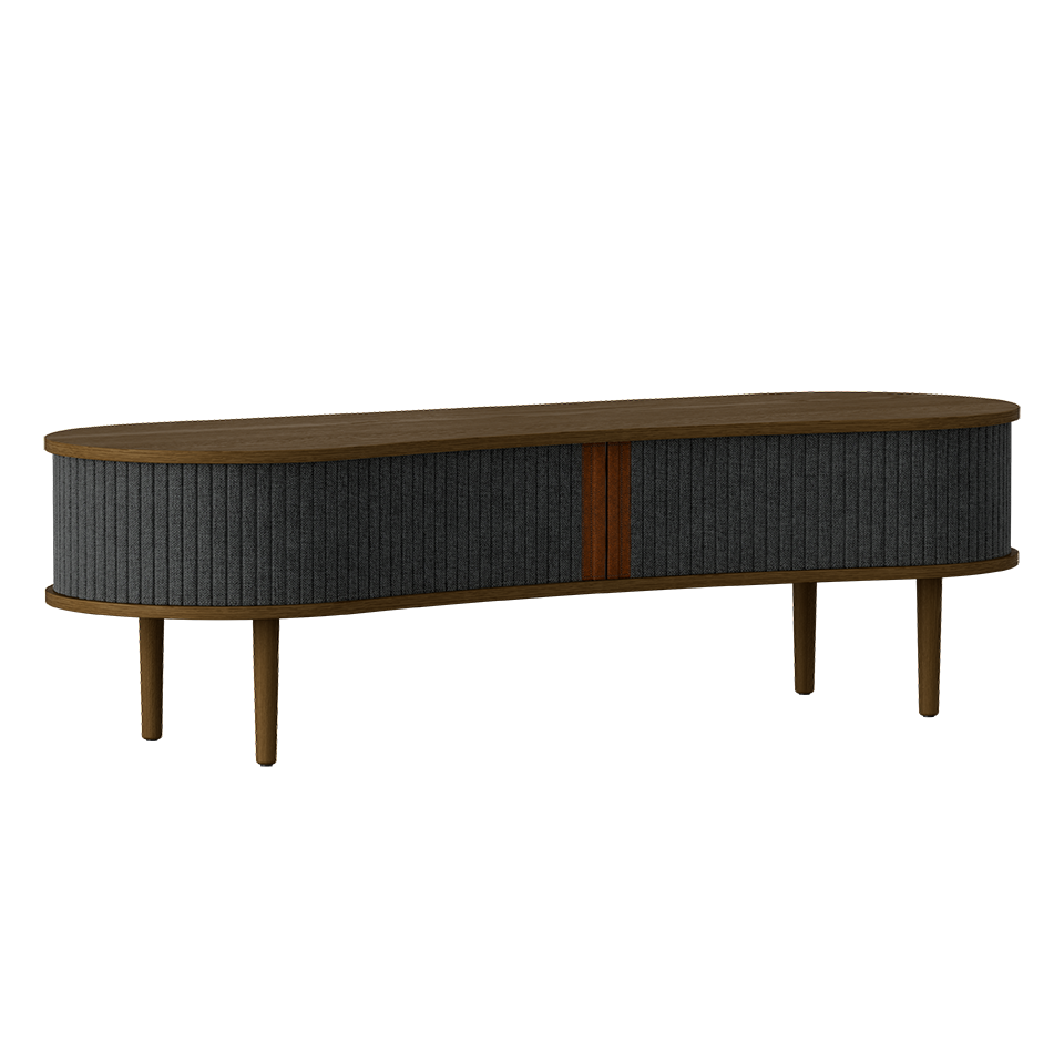 UMAGE Audacious TV bench, Dark Oak