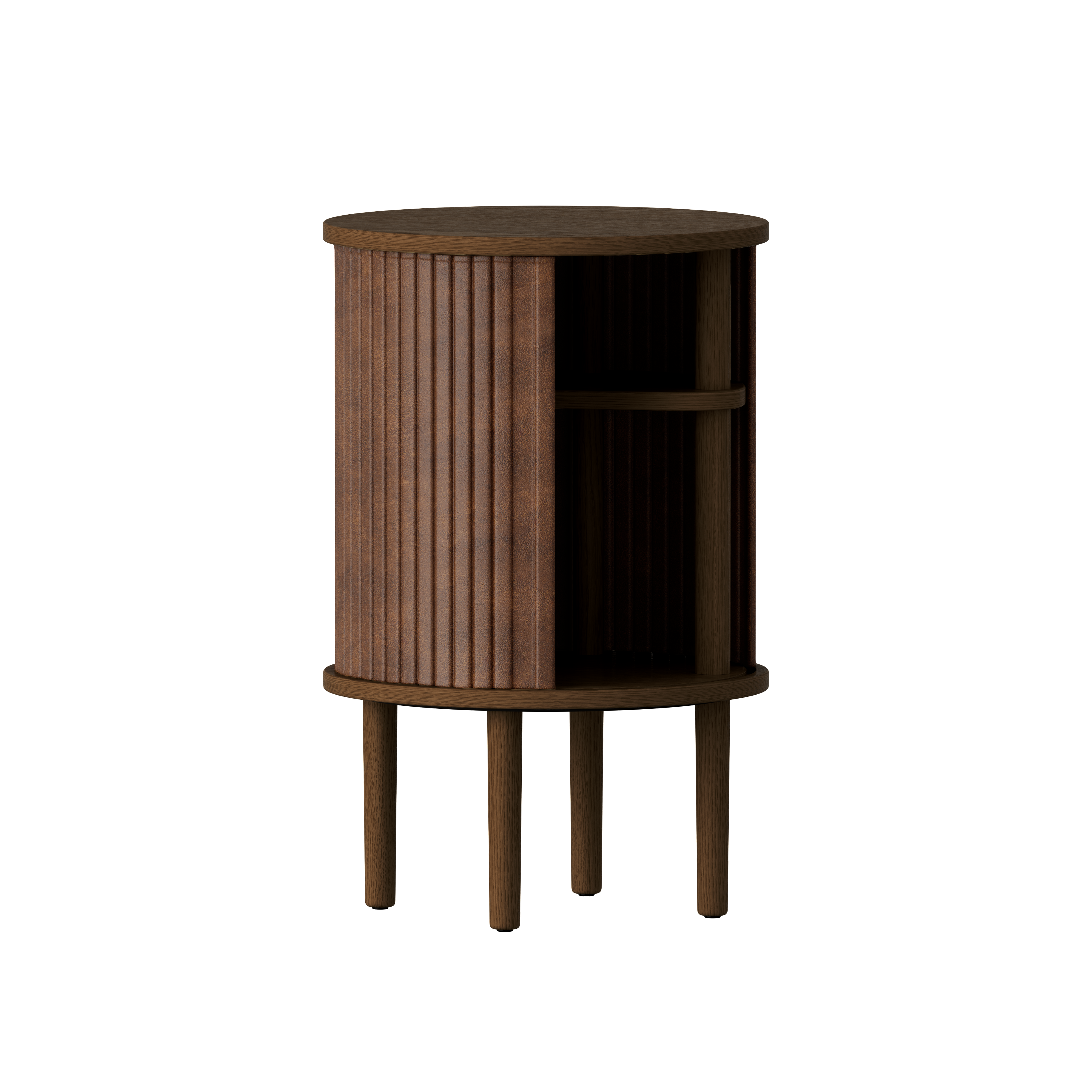 UMAGE Audacious Side Table, Dark Oak