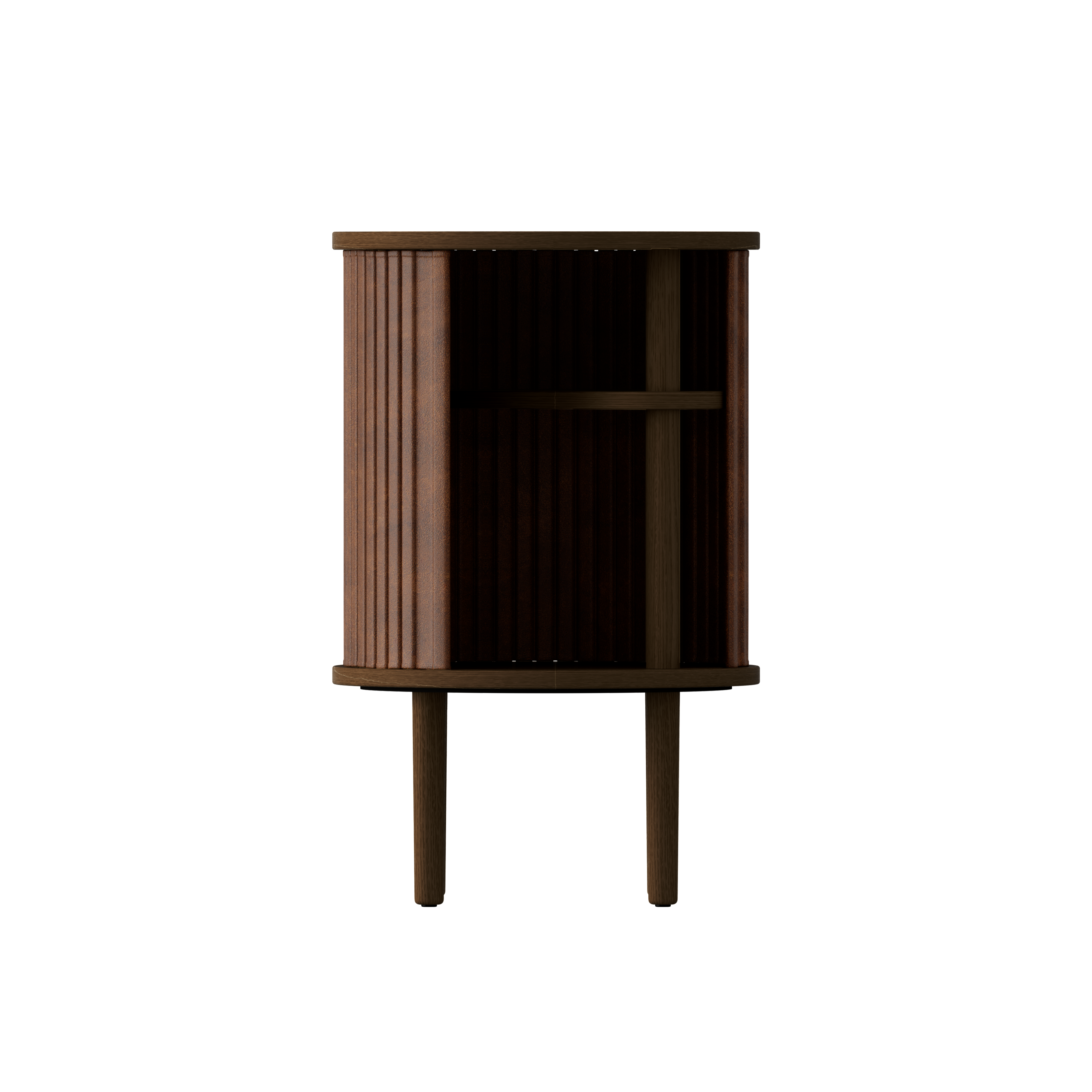 UMAGE Audacious Side Table, Dark Oak