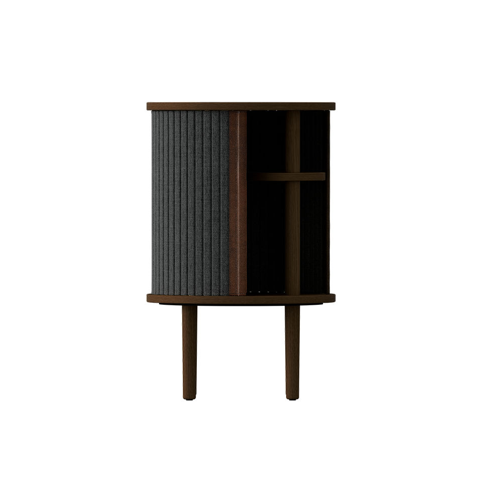 UMAGE Audacious Side Table, Dark Oak