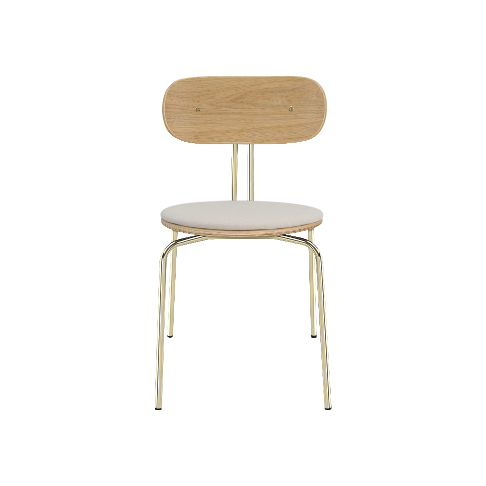 UMAGE Curious Chair, Brass Legs