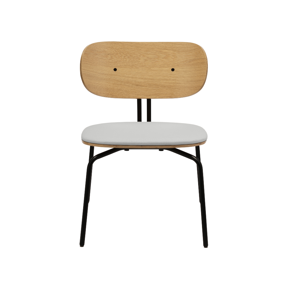UMAGE Curious Lounge Chair, Black Legs