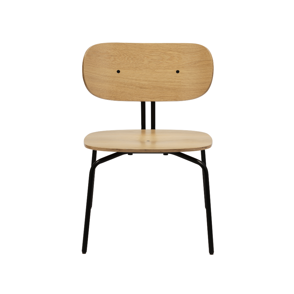 UMAGE Curious Lounge Chair, Black Legs
