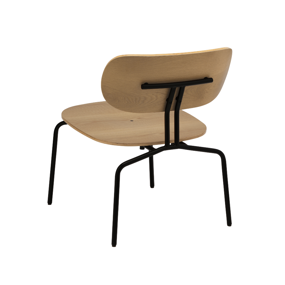 UMAGE Curious Lounge Chair, Black Legs