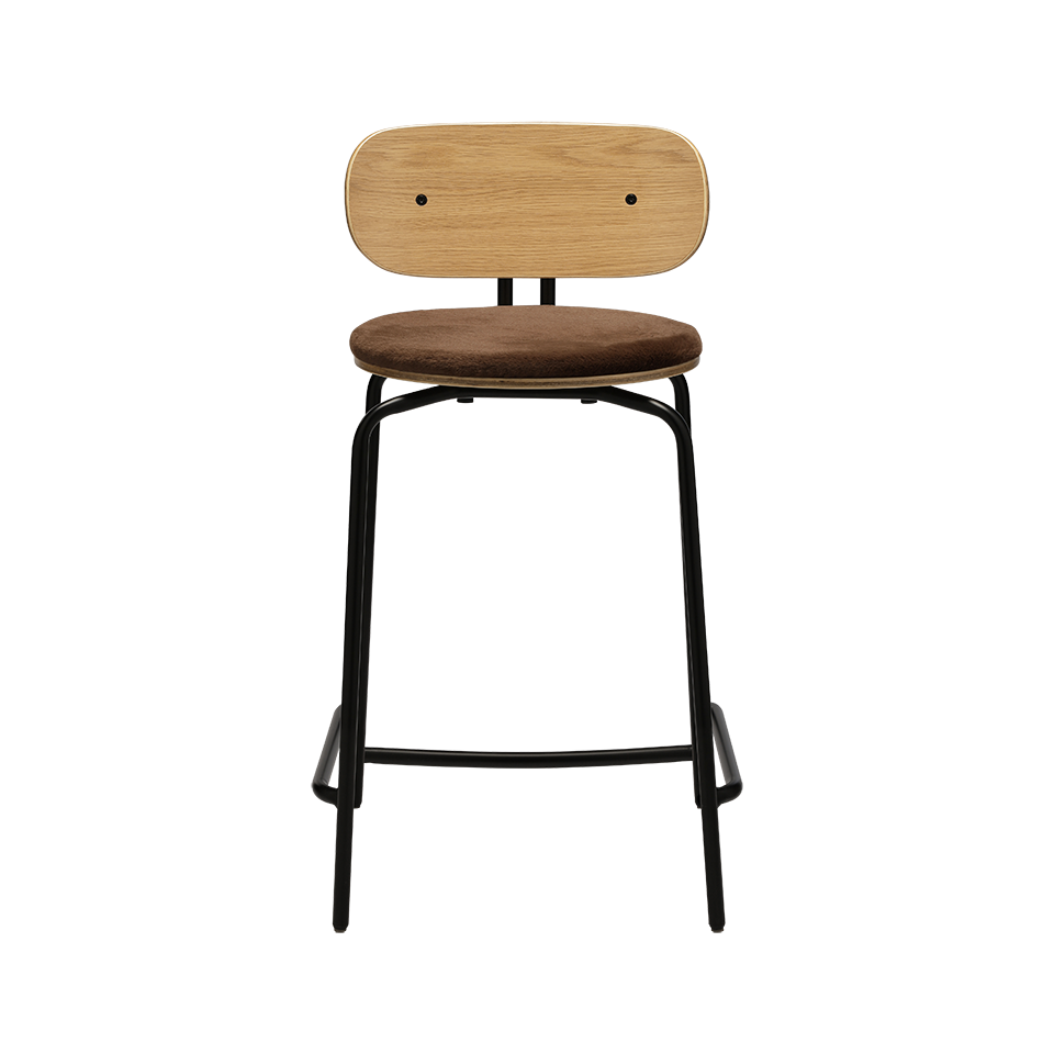 UMAGE Curious Counter Stool, Black Legs