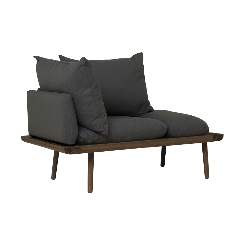 UMAGE Lounge Around 1.5 seater, Horizons, Dark Oak