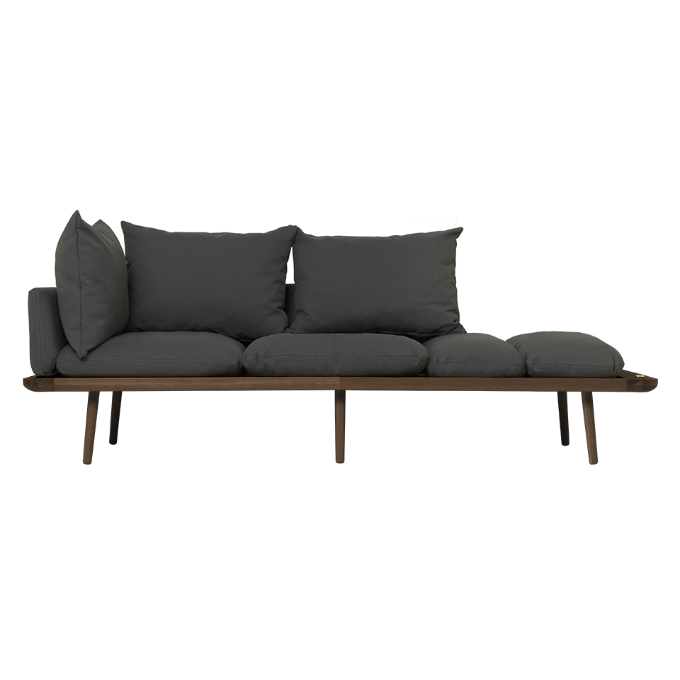 UMAGE Lounge Around 3 Seater, Horizons, Dark Oak