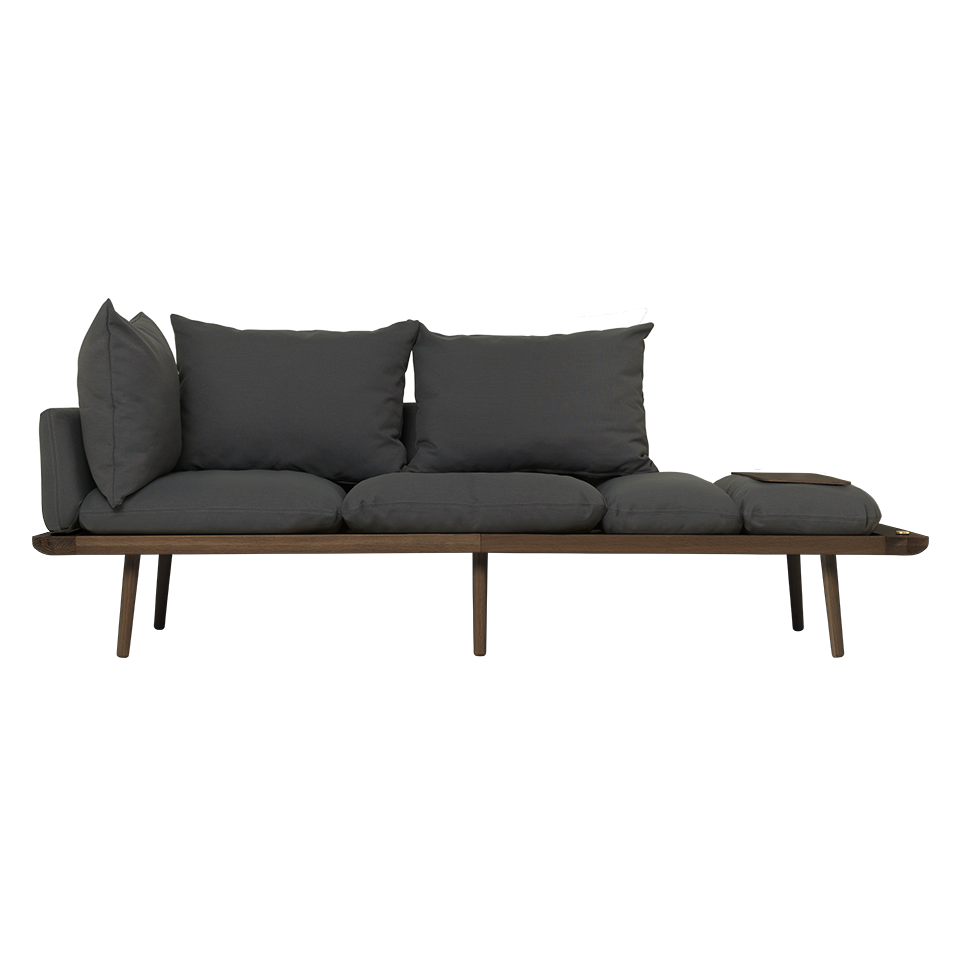 UMAGE Lounge Around 3 Seater, Horizons, Dark Oak
