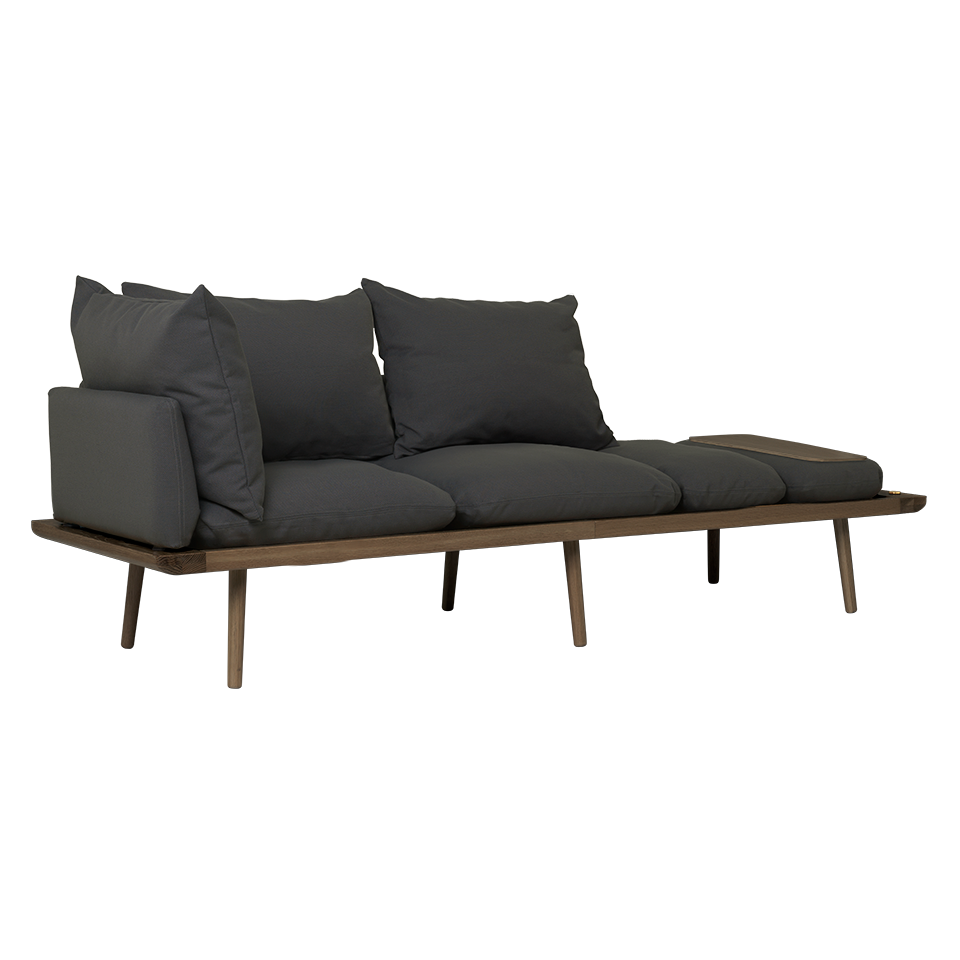 UMAGE Lounge Around 3 Seater, Horizons, Dark Oak