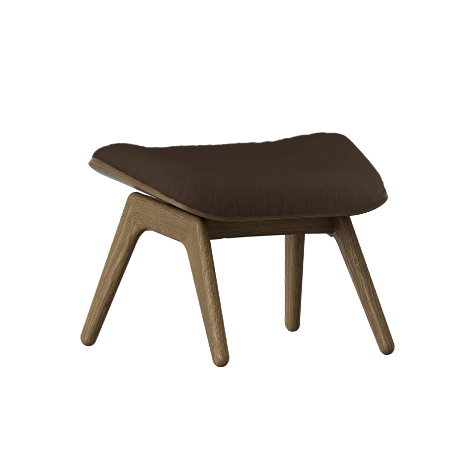 UMAGE The Reader Ottoman, Dark Oak