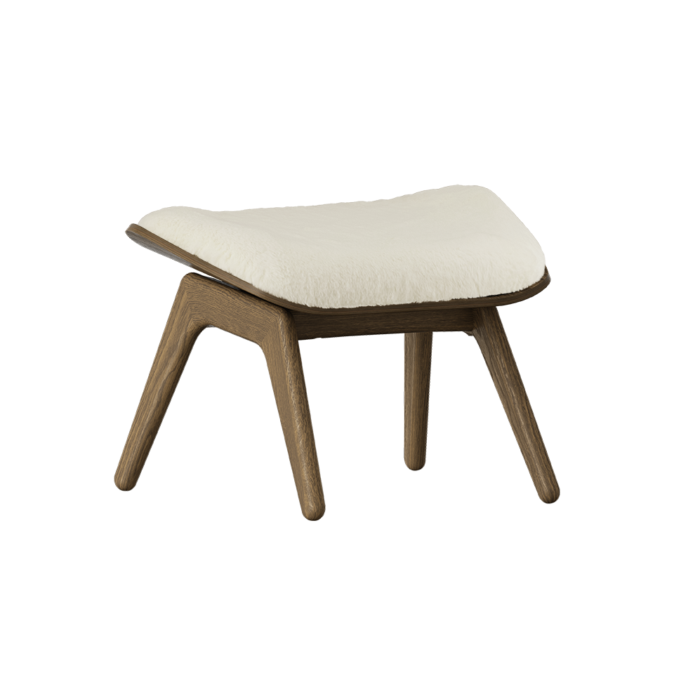 UMAGE The Reader Ottoman, Dark Oak
