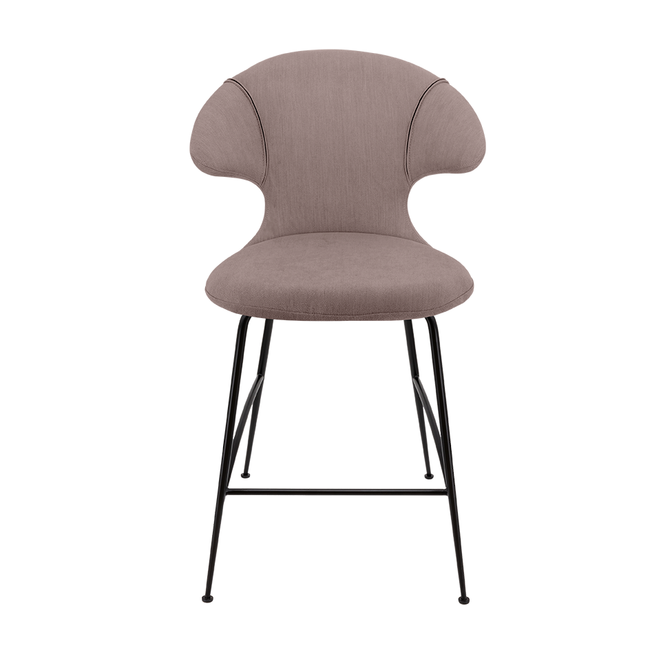 UMAGE Time Flies Counter Stool, Black Legs