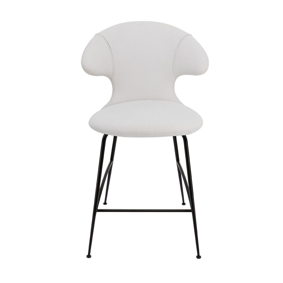 UMAGE Time Flies Counter Stool, Black Legs