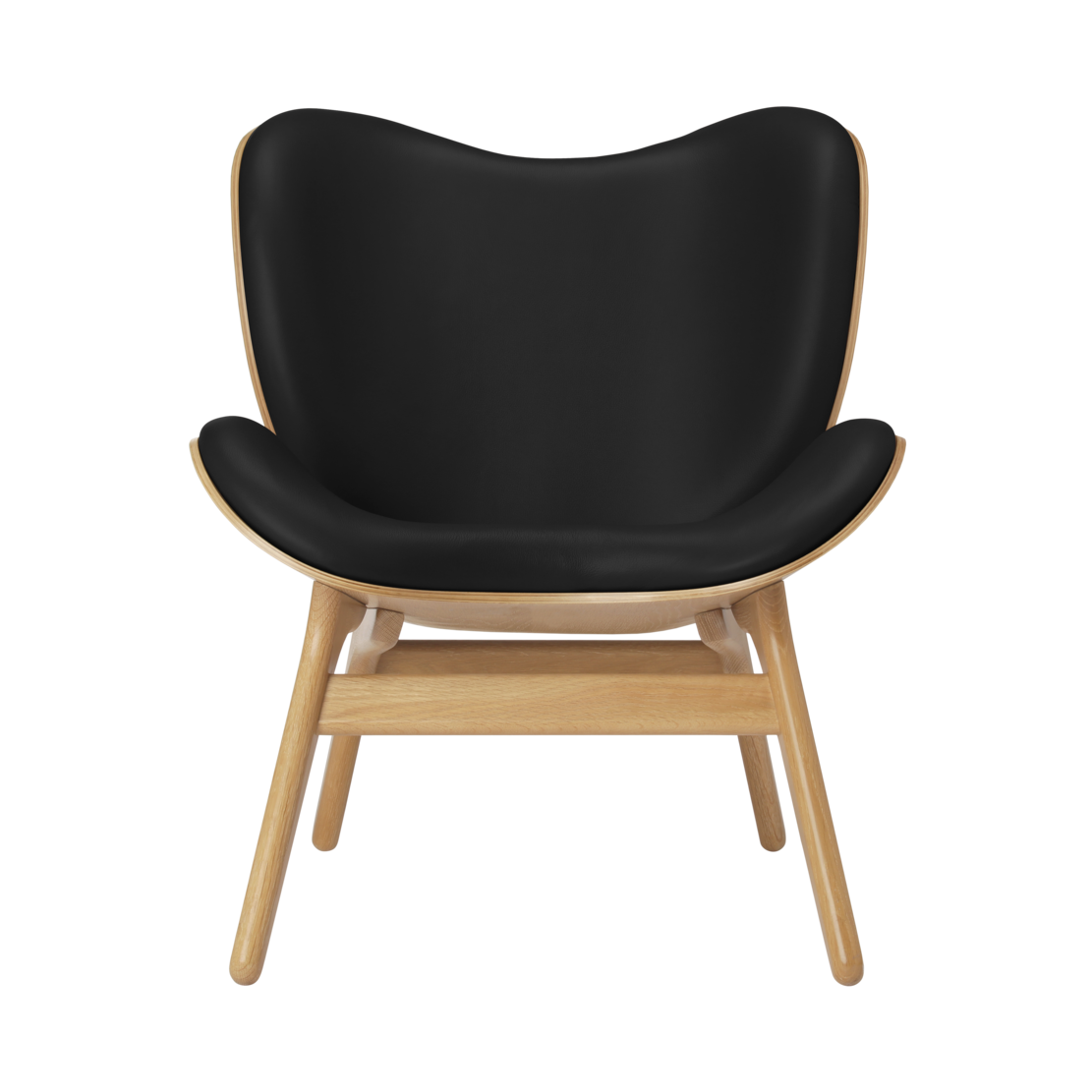 UMAGE A Conversation Piece Lounge Chair, Low, Oak