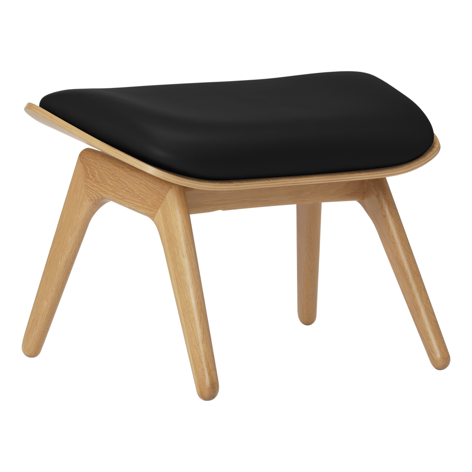 UMAGE The Reader Ottoman, Oak