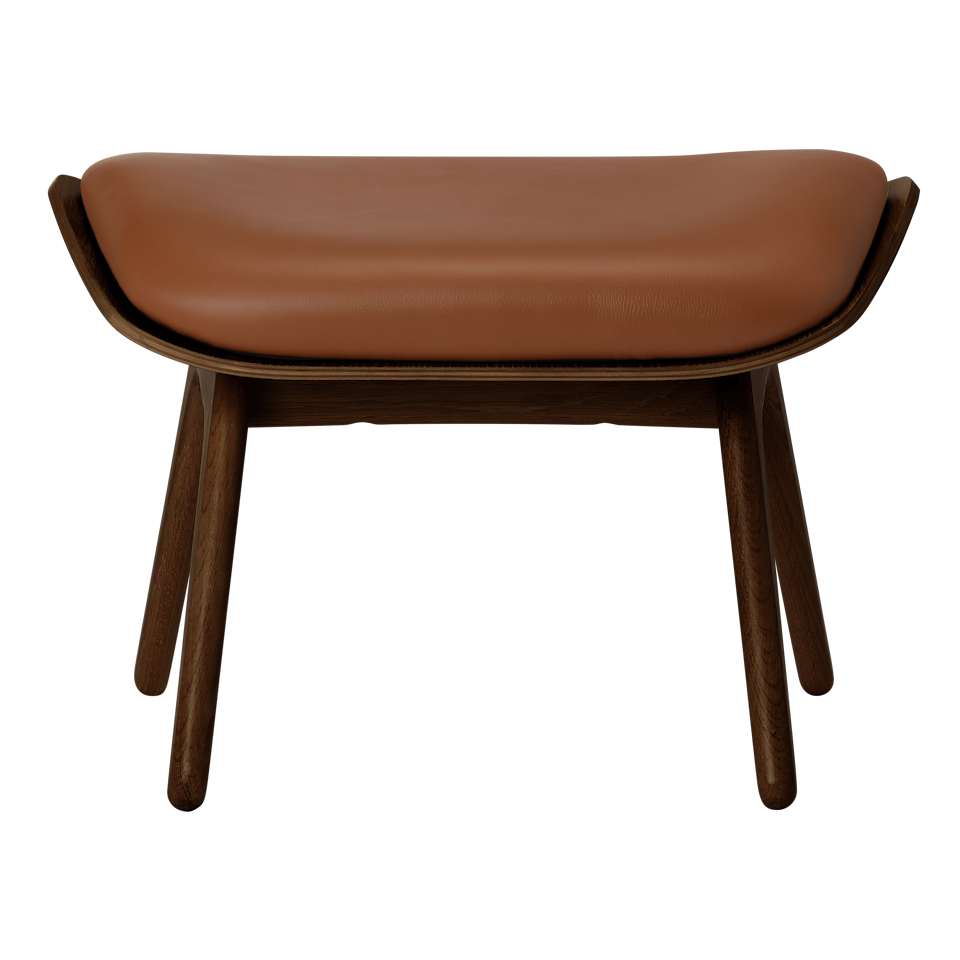 UMAGE The Reader Ottoman, Dark Oak