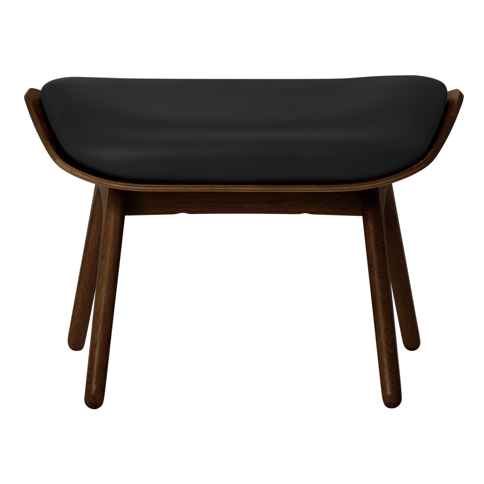 UMAGE The Reader Ottoman, Dark Oak