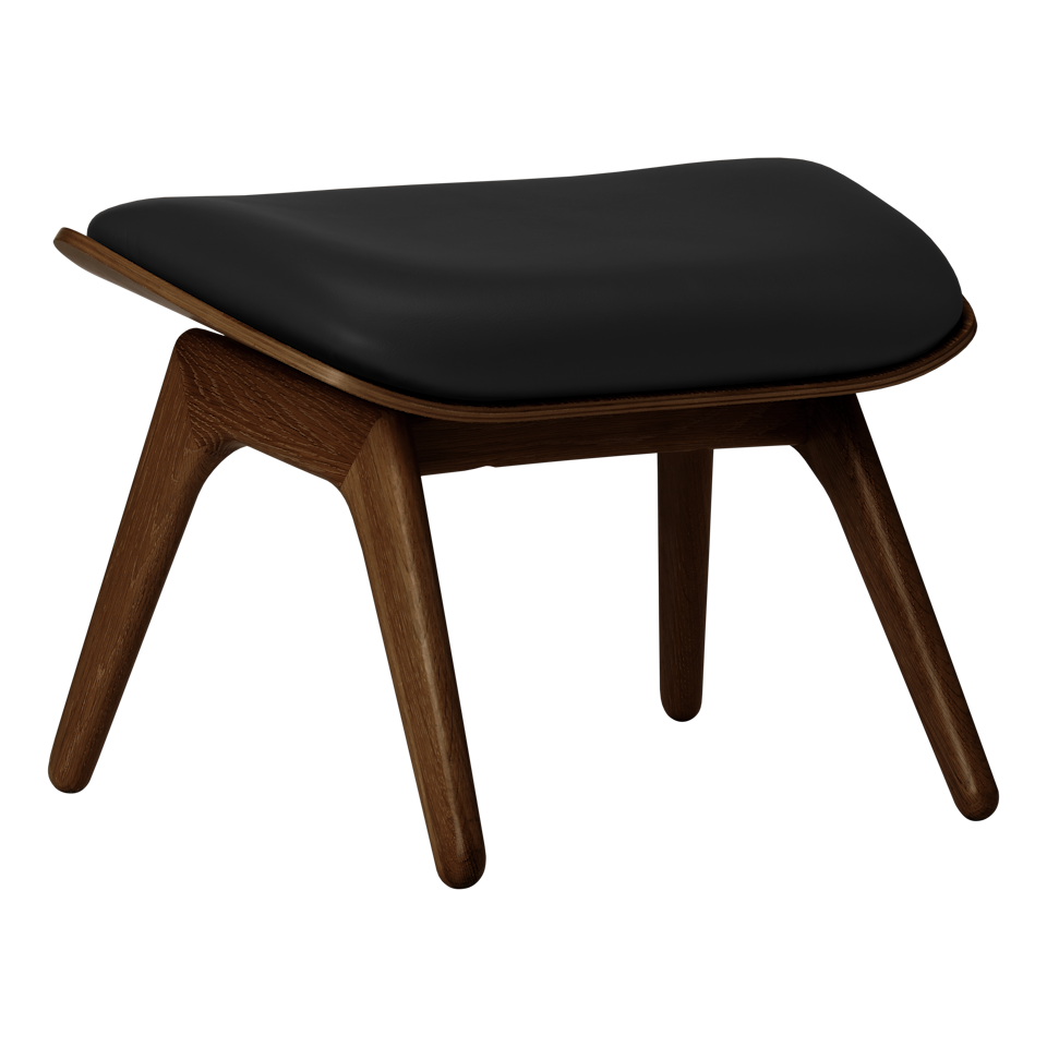 UMAGE The Reader Ottoman, Dark Oak