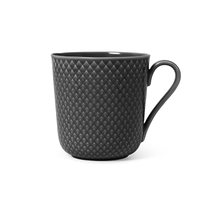 Lyngby Porcelæn Rhombe Earth Mug With Handle