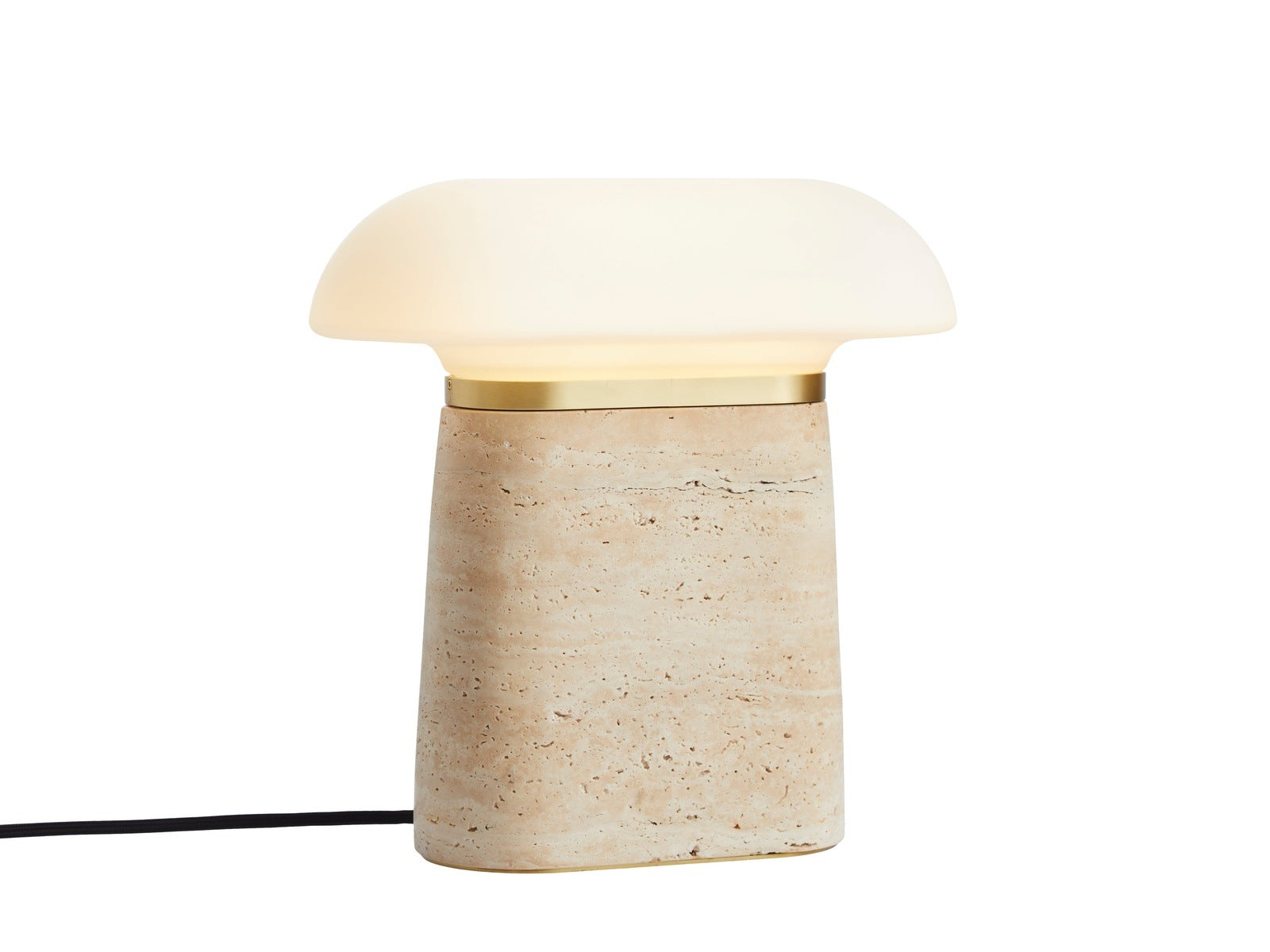 Nova lounge chair ivory upholstery by Woud, sustainable furniture design from Comosum
