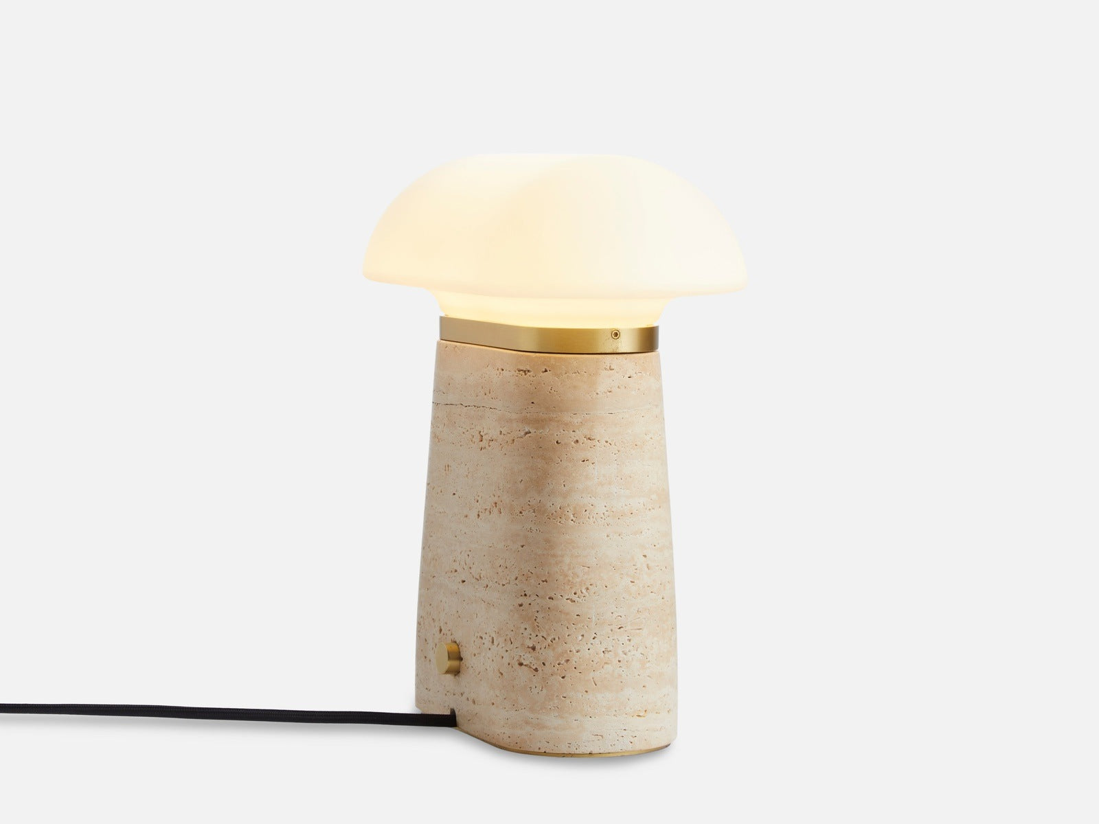 Nova Travertine Table Lamp