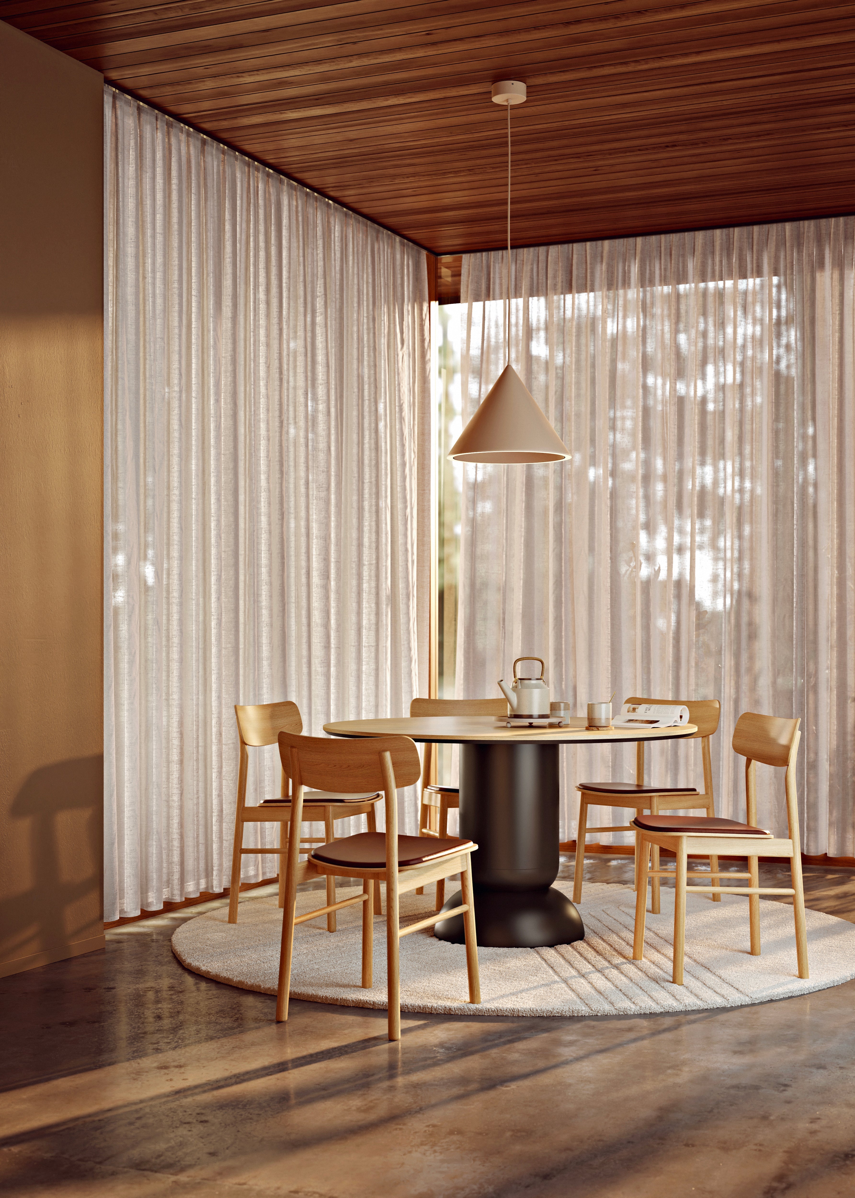 WOUD Ludo Dining Table lifestyle image