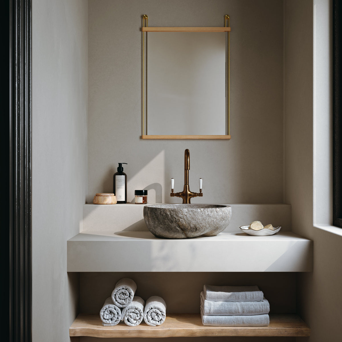 WOUD Suspended Mirror lifestyle image