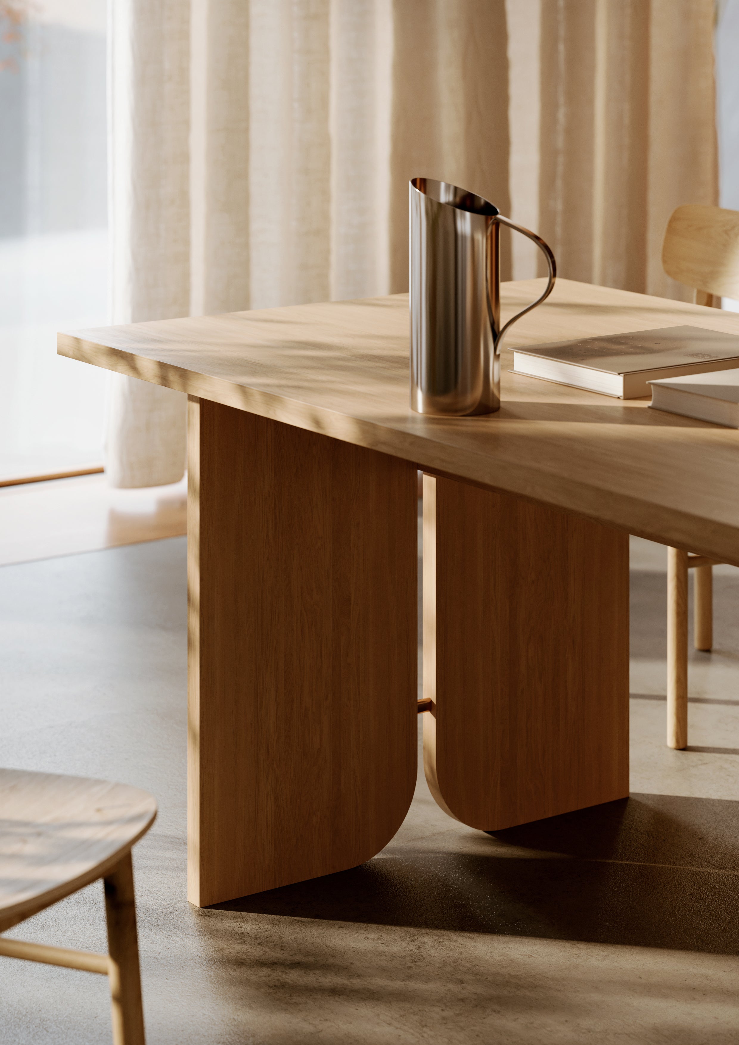 WOUD Kimono Dining Table lifestyle image