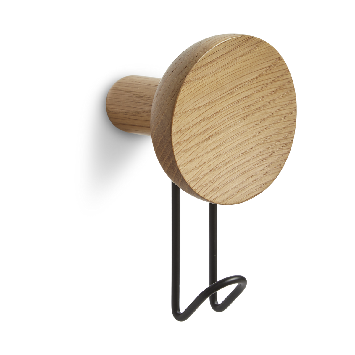 WOUD Around Wall Hanger Large - Oak/Black