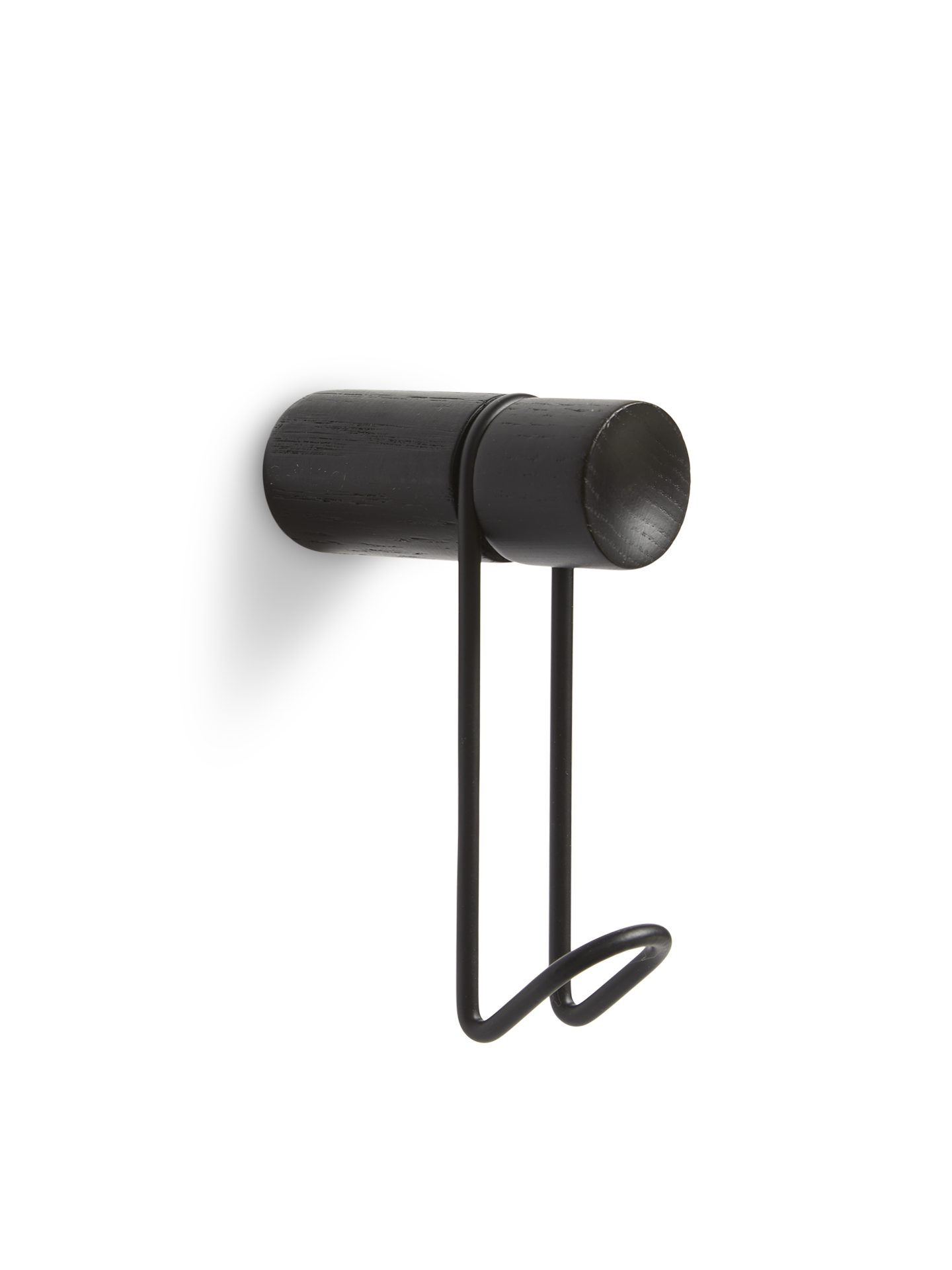 WOUD Around Wall Hanger Small - Black/Black