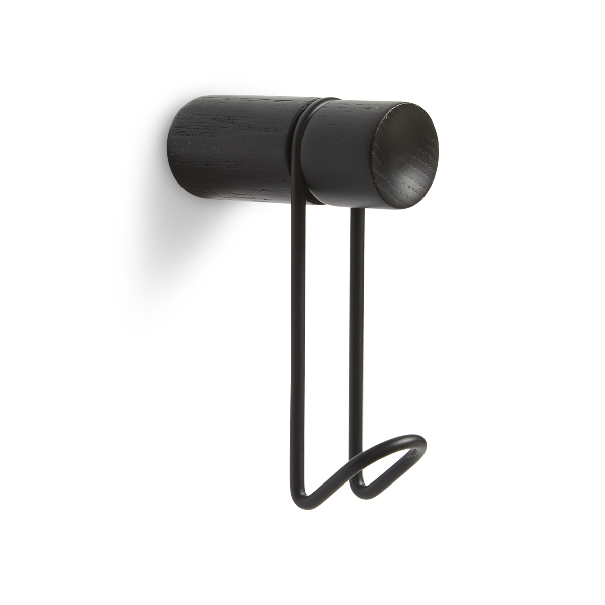 WOUD Around Wall Hanger Small - Black/Black