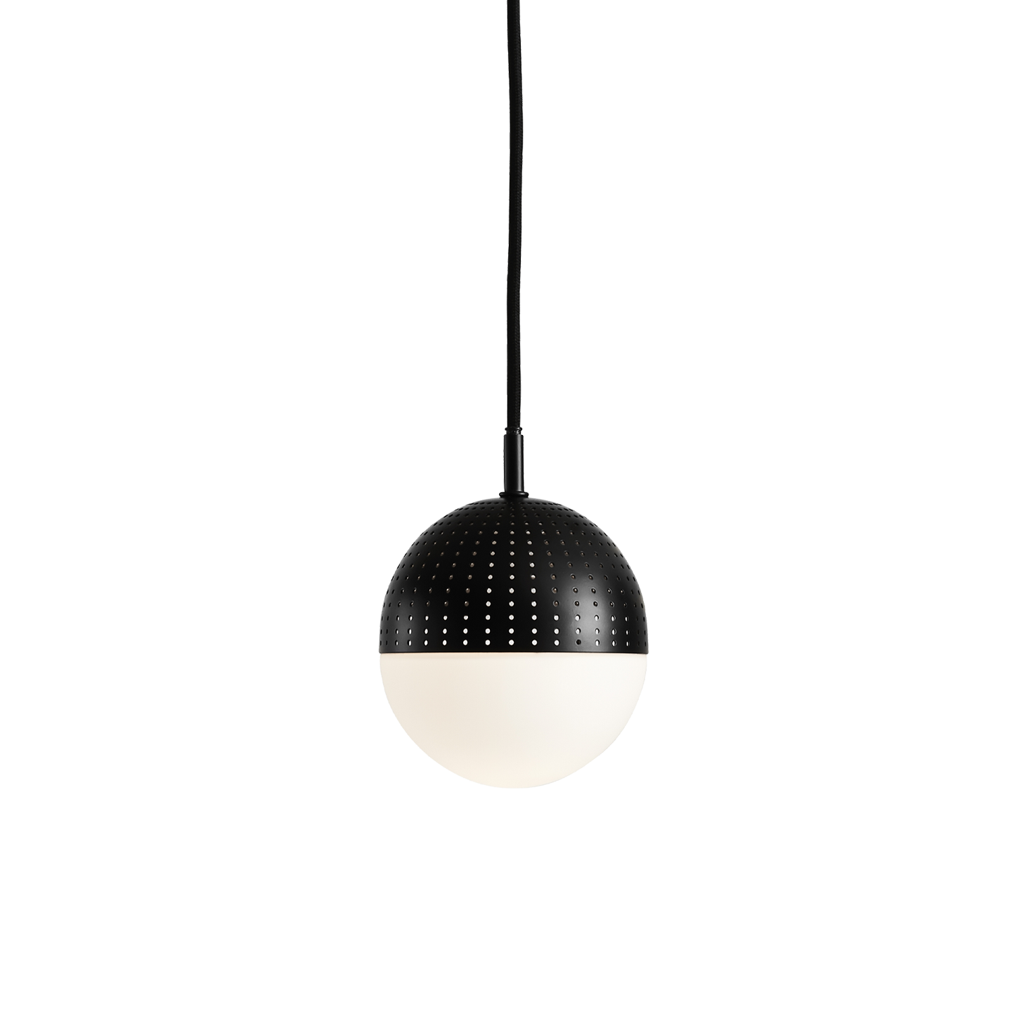 WOUD Dot Pendant Small - Black designed by Rikke Frost