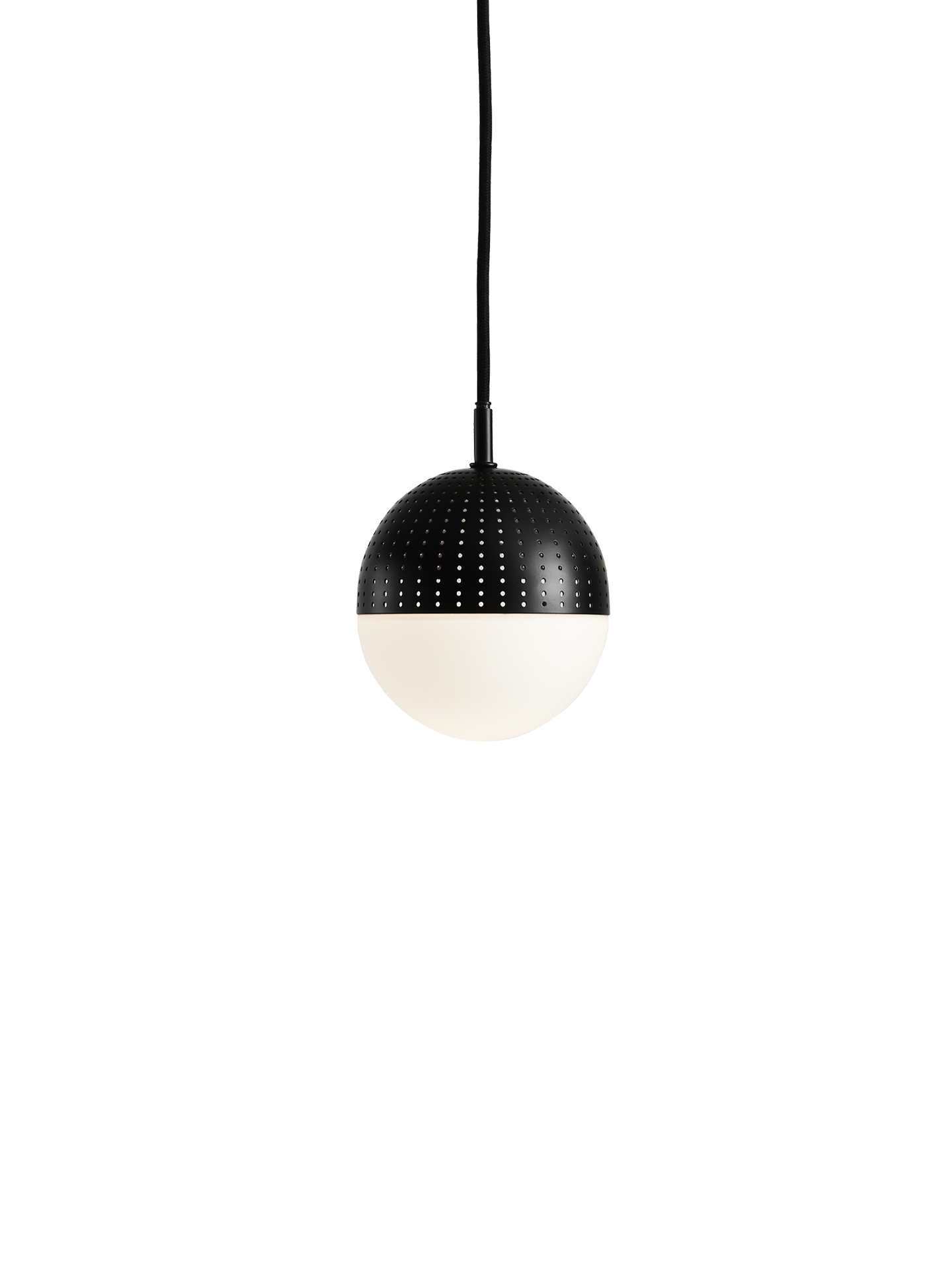 WOUD Dot Pendant Small - Black designed by Rikke Frost