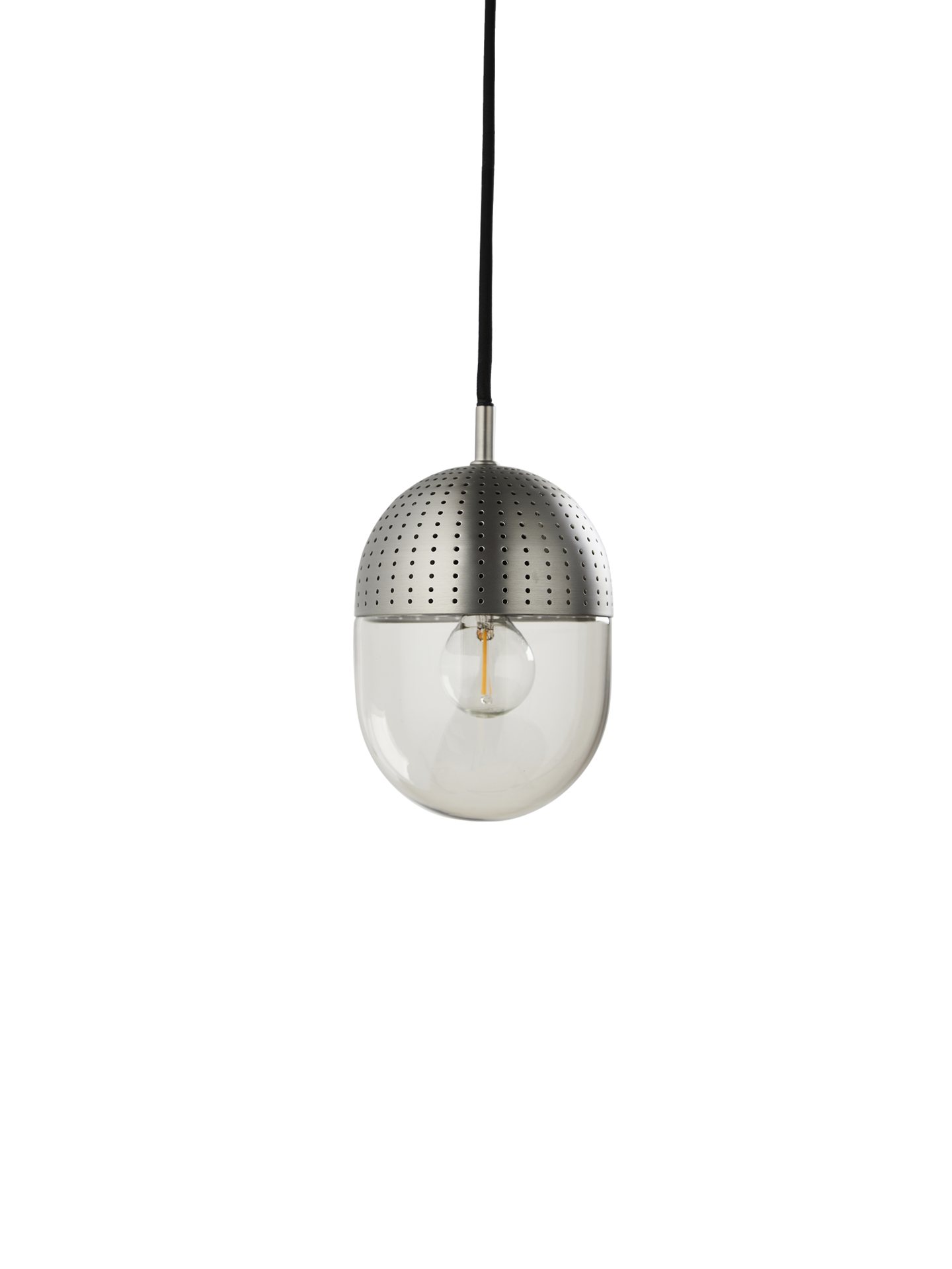 WOUD Dot Pendant Medium - Brushed metal finish