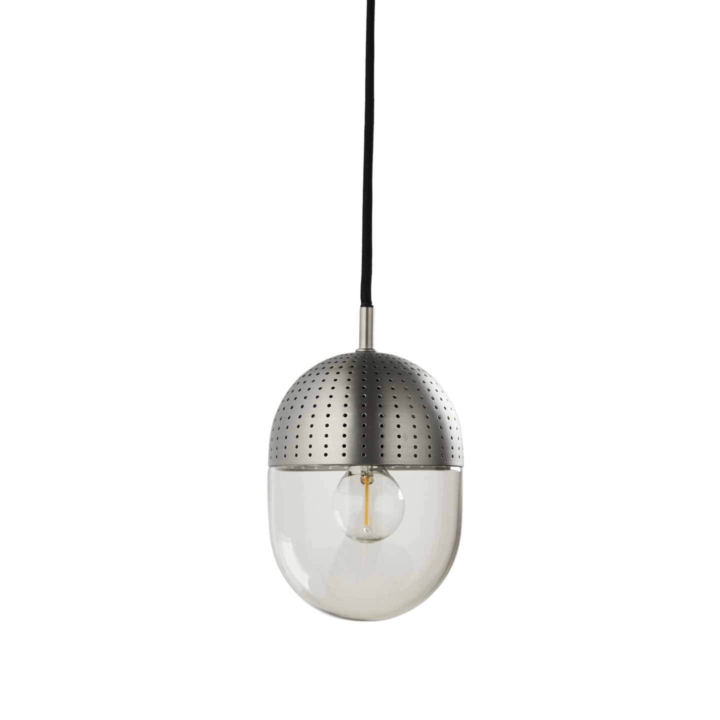 WOUD Dot Pendant Medium - Brushed metal finish
