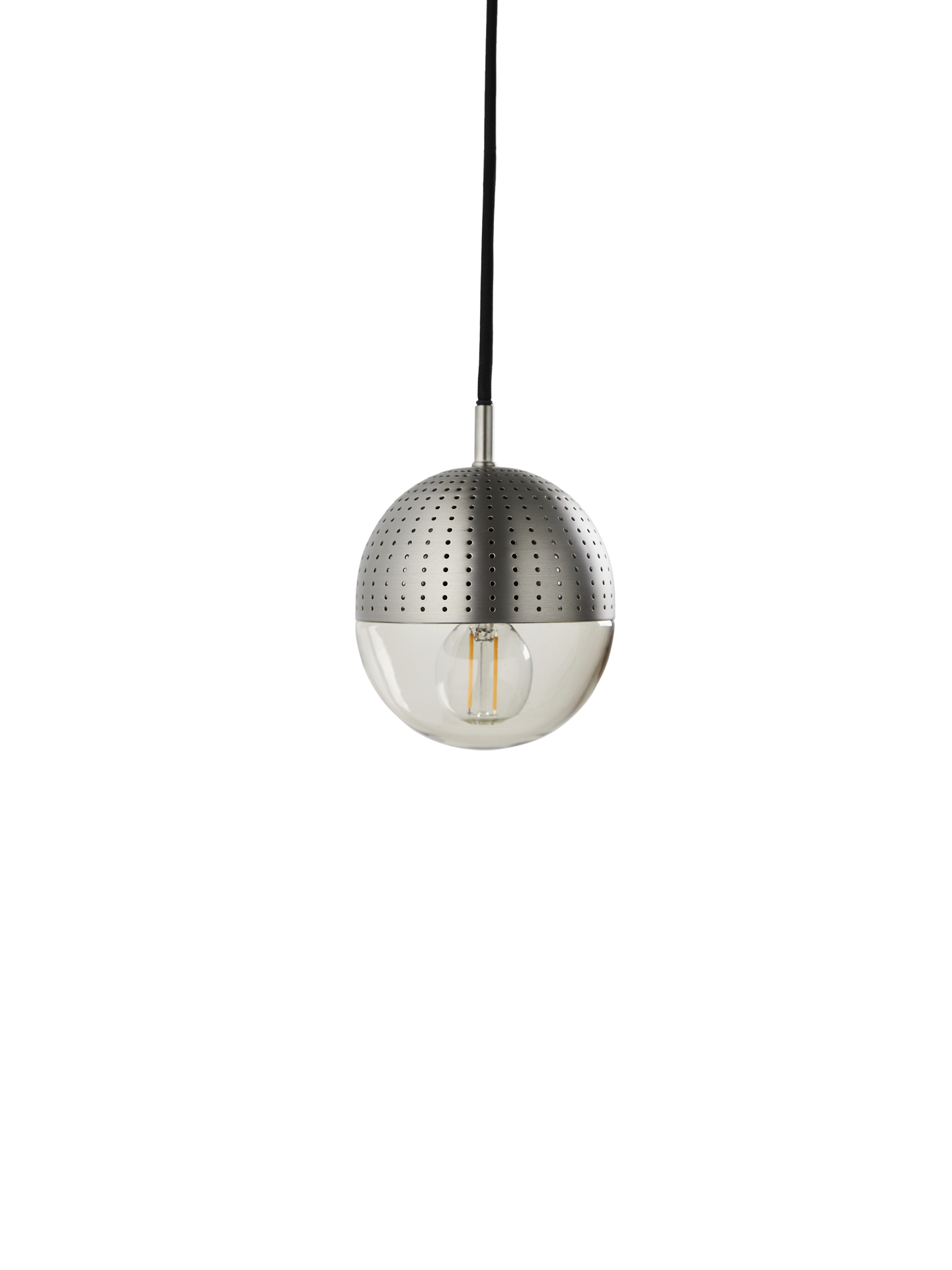 WOUD Dot Pendant Small - Brushed metal finish