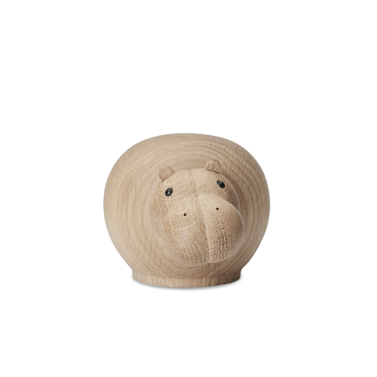 WOUD Hibo Hippopotamus Sculpture Small designed by Steffen Juul