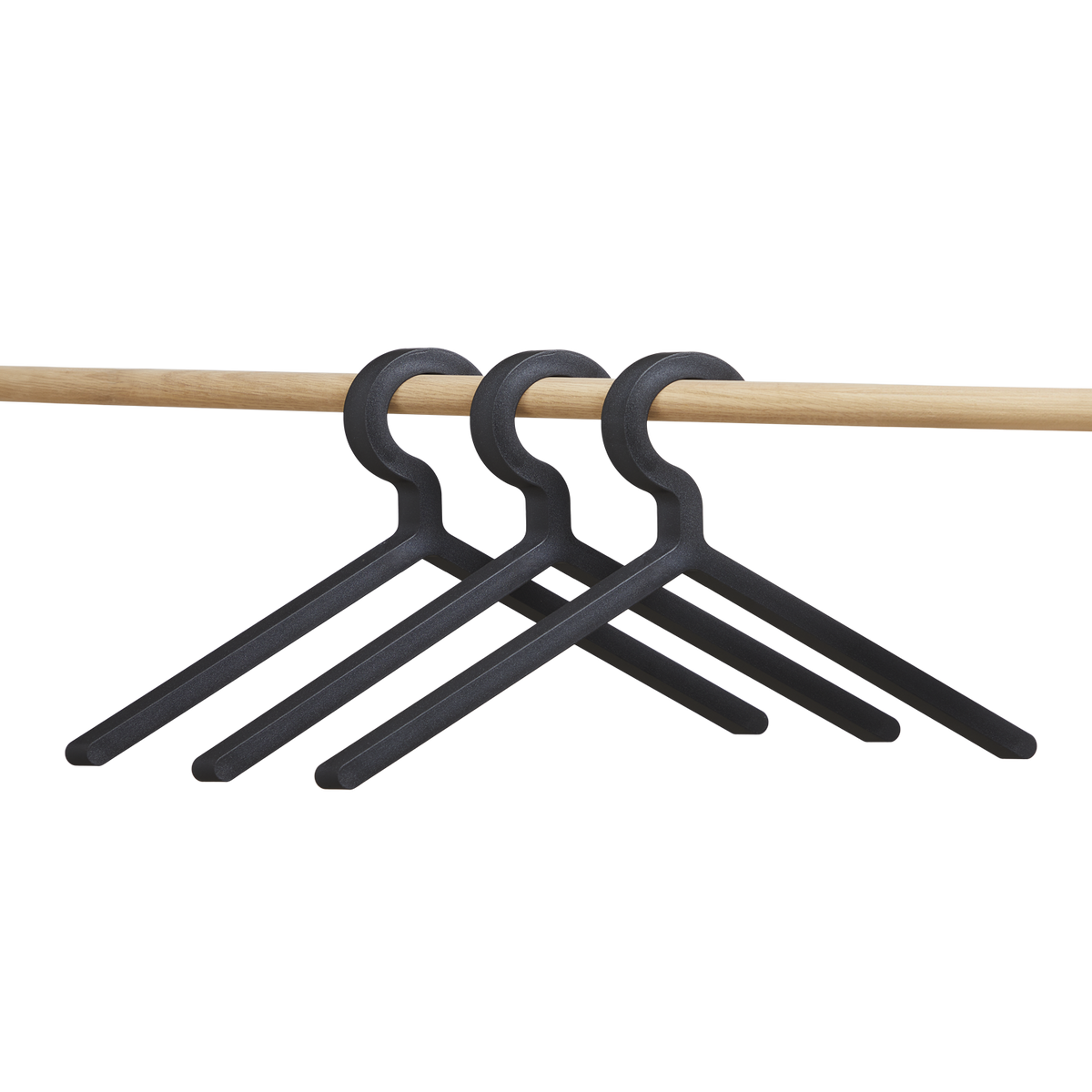 WOUD Illusion Hanger Black designed by Philip Bro