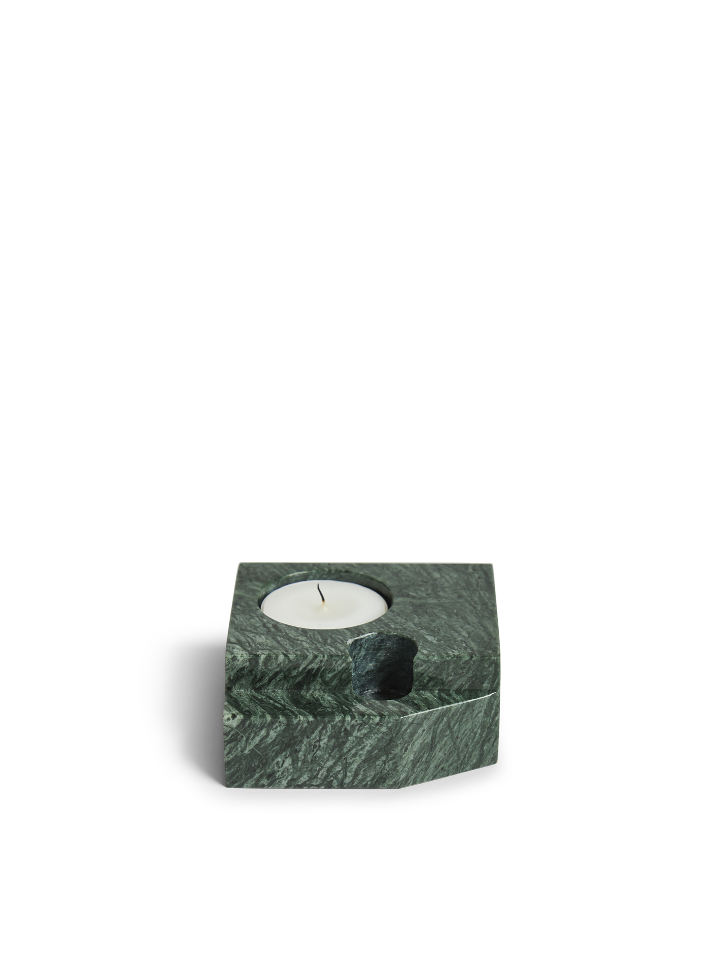 WOUD Jeu de Dés 3 Candle Holder Green