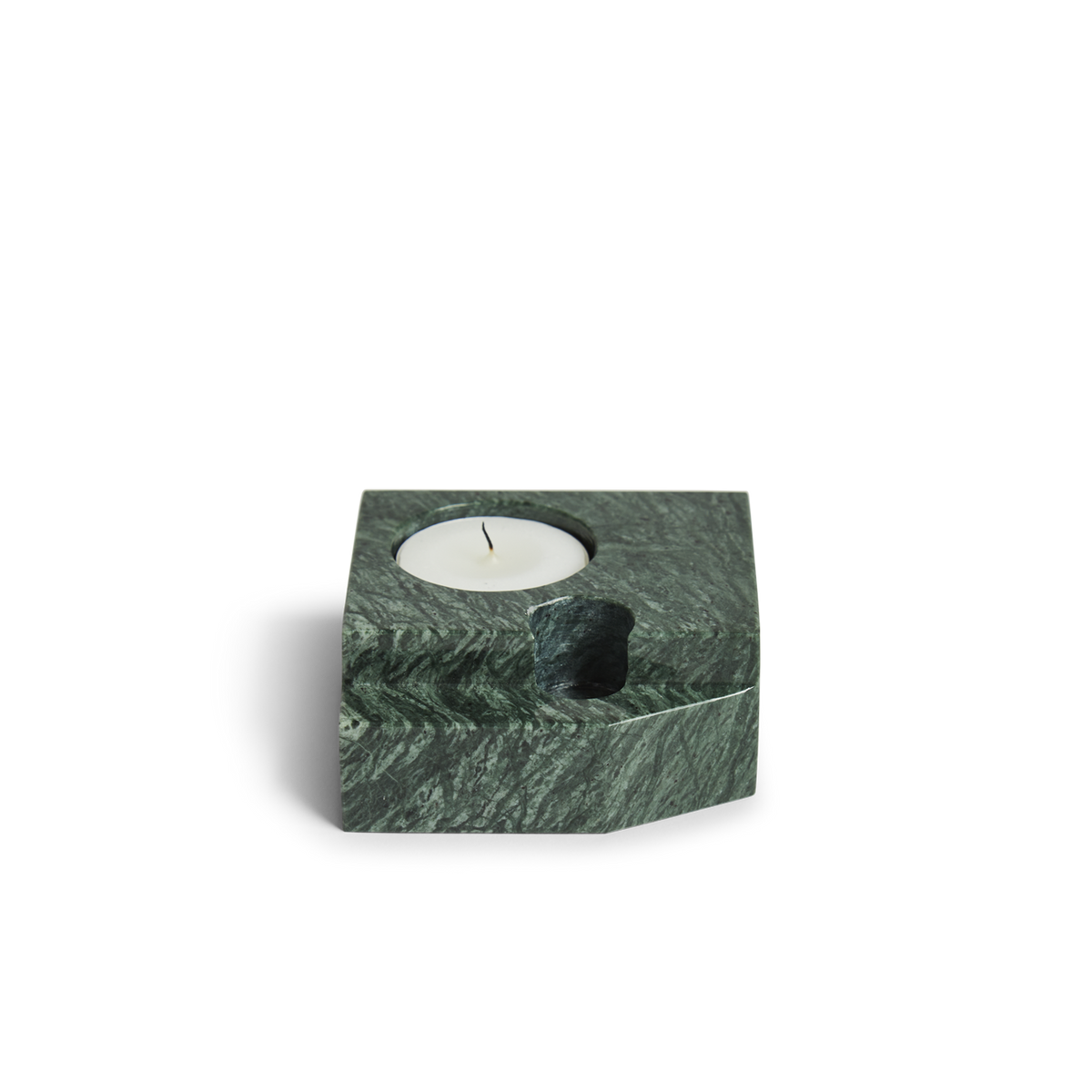 WOUD Jeu de Dés 3 Candle Holder Green