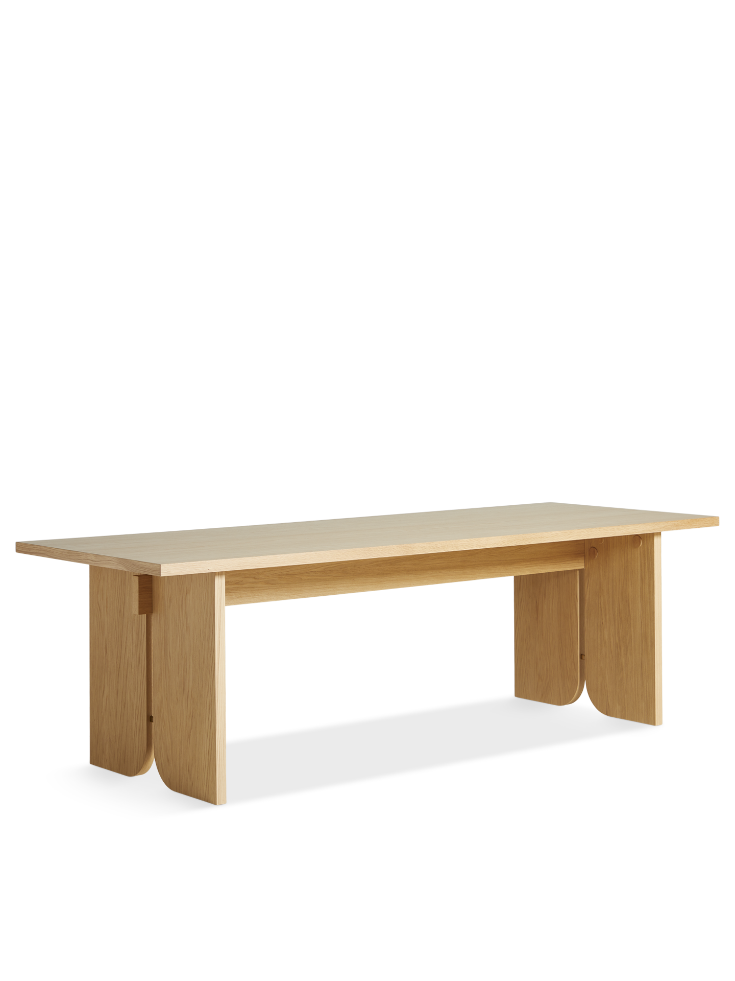 WOUD Kimono Dining Table Oak designed by Magnus Pettersen