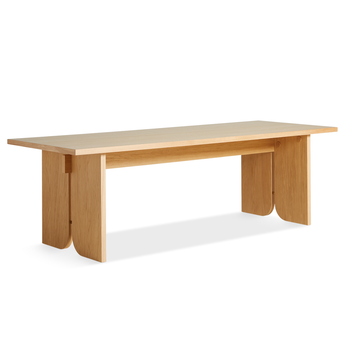 WOUD Kimono Dining Table Oak designed by Magnus Pettersen
